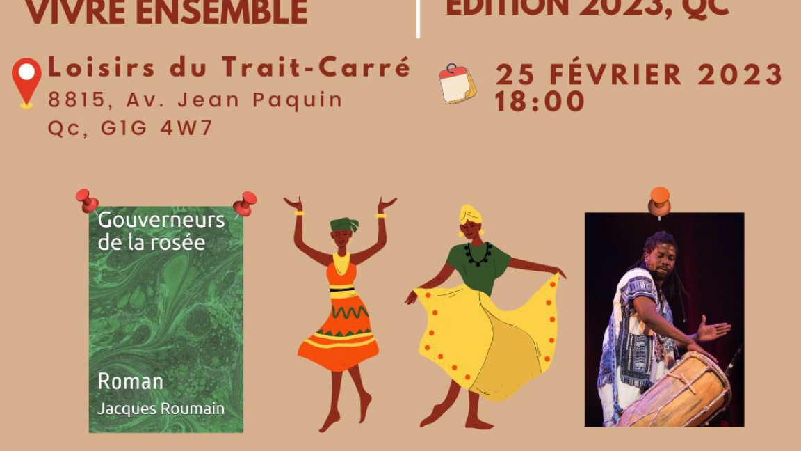 Soirée de reconnaissance du vivre ensemble dans le cadre du mois de l'histoire des noir.e.s