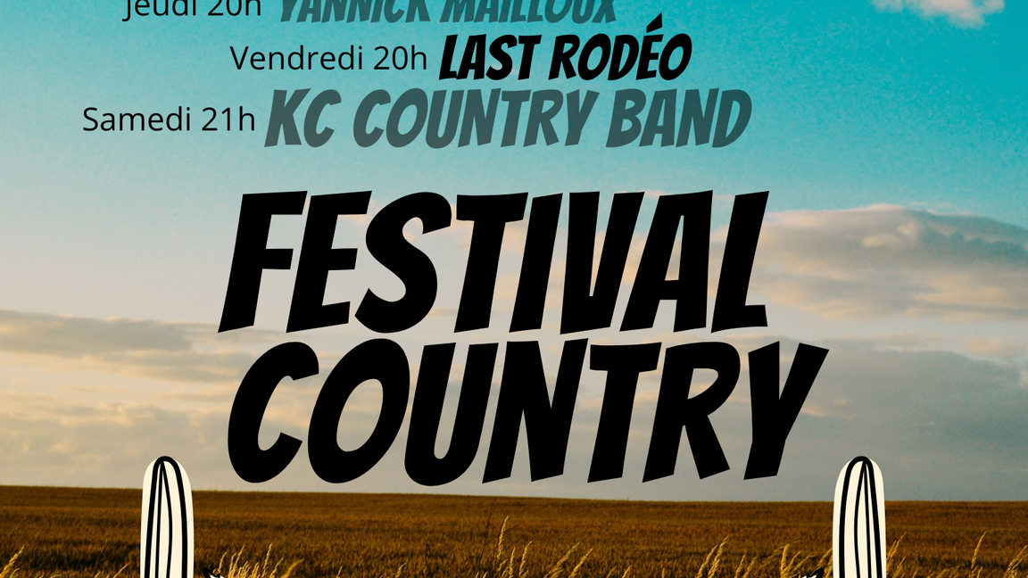 Passeport 3 jours - Festival western du camping Jonquière