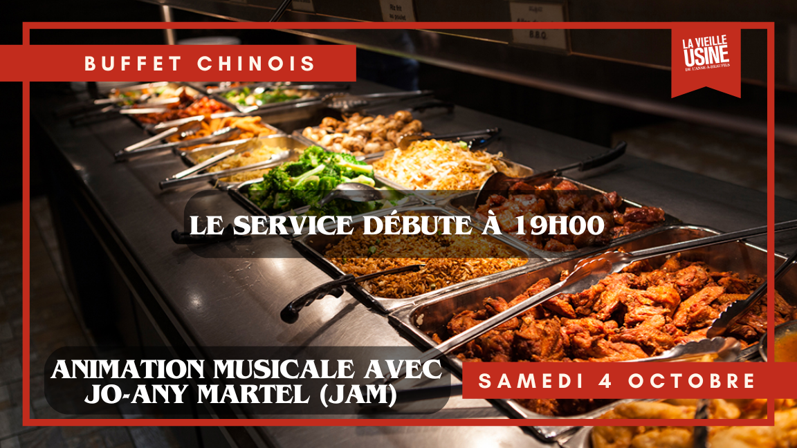 SOUPER BUFFET CHINOIS