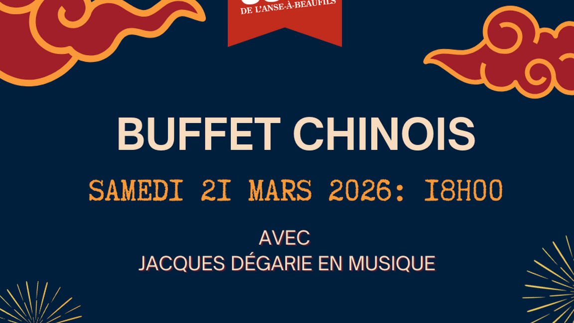 SOUPER BUFFET CHINOIS
