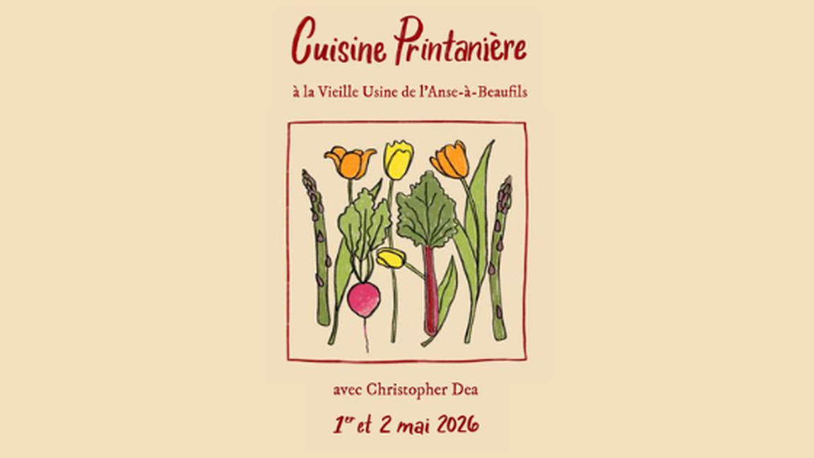 Cuisine printanière avec Christopher Dea