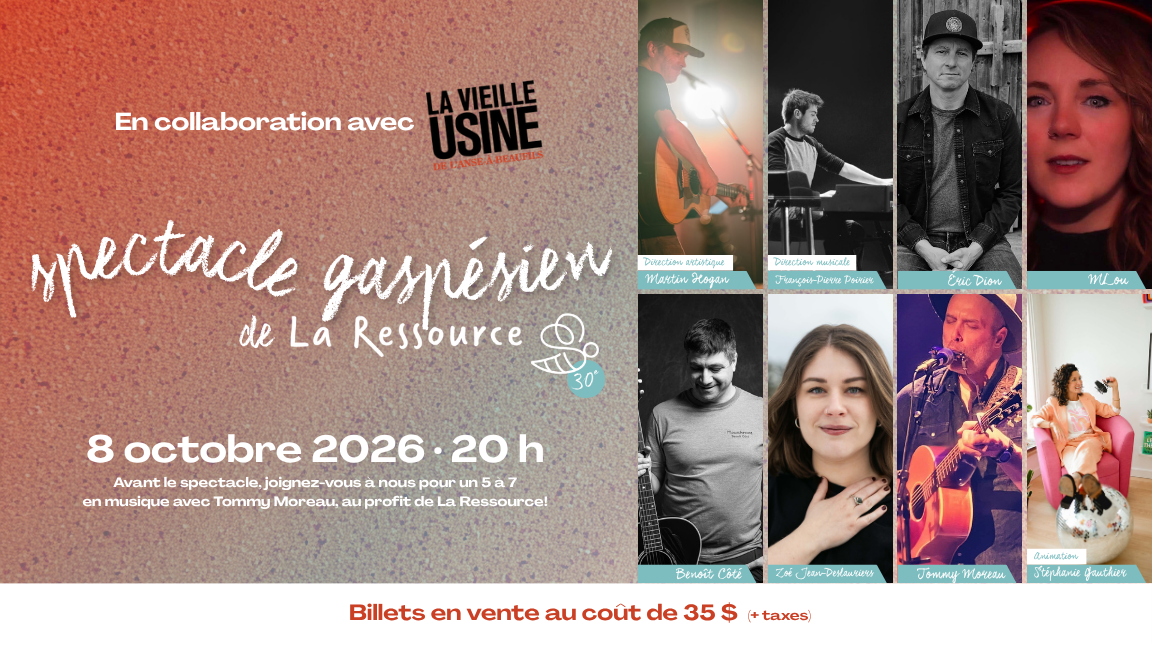 Spectacle gaspésien de la Ressource