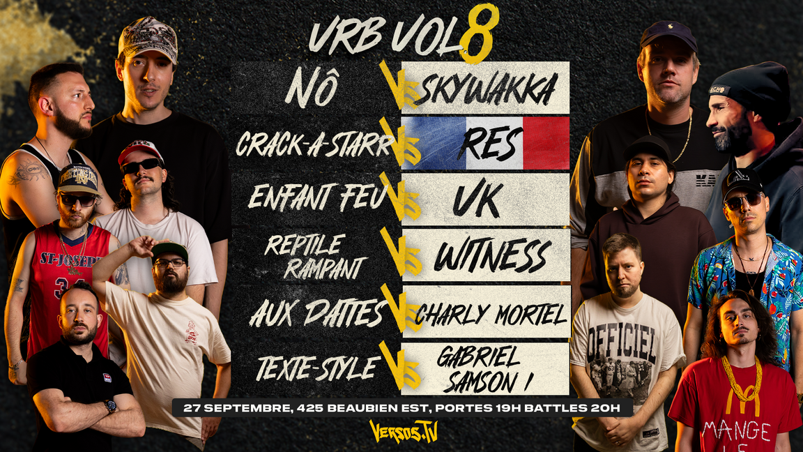 Versos Rap Batailles Vol.8