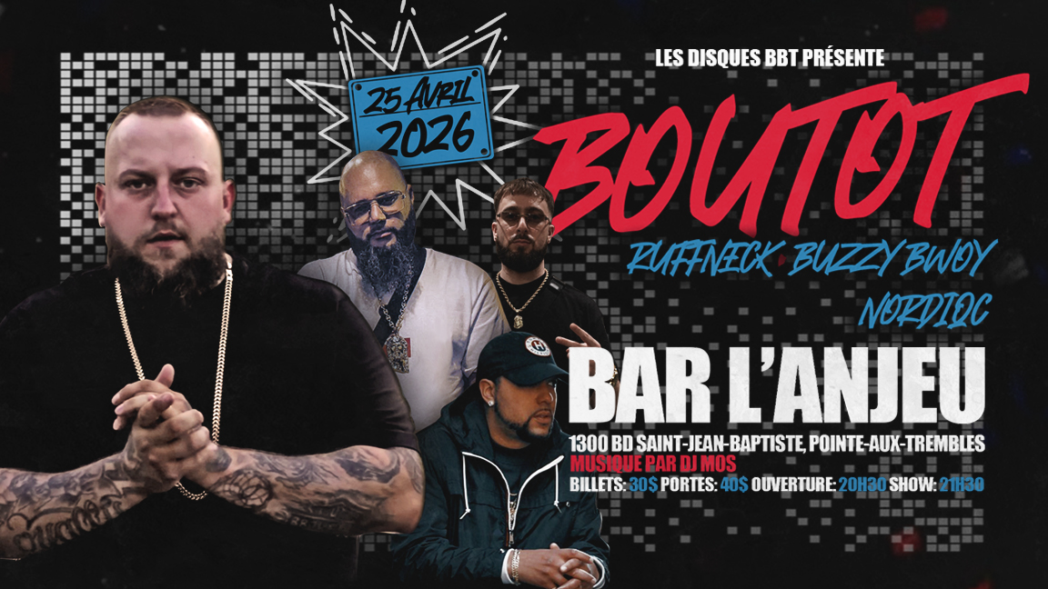 Boutot x Ruffneck x Buzzy Bwoy x Nordiqc