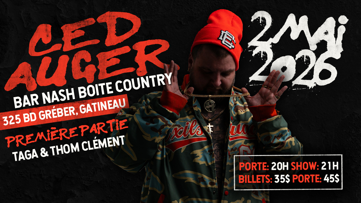 Ced Auger à Gatineau