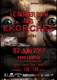 Les Ékorchés : le dernier show