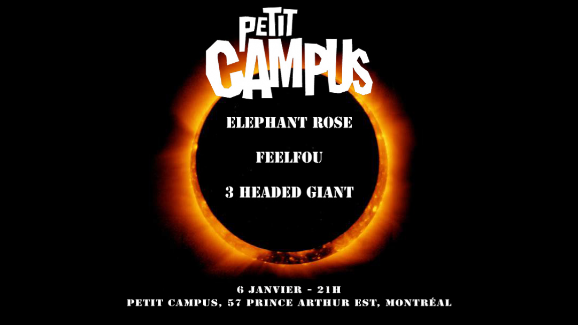 Elephant Rose + Feelfou + 3 Headed Giant