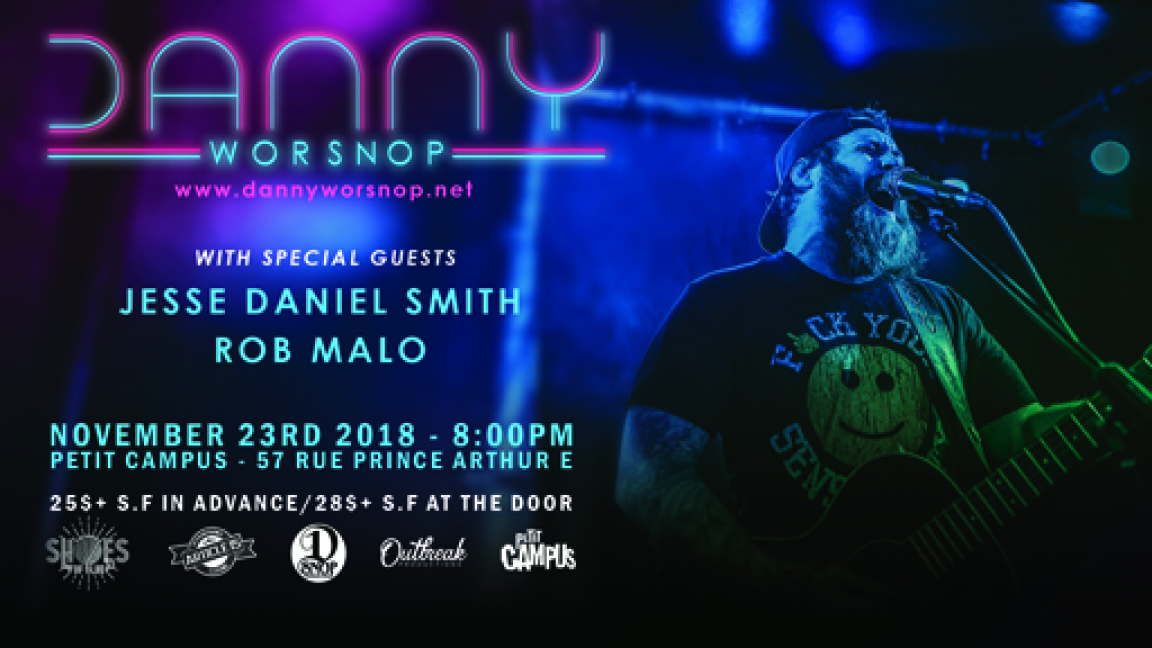 Danny Worsnop *Annulé*