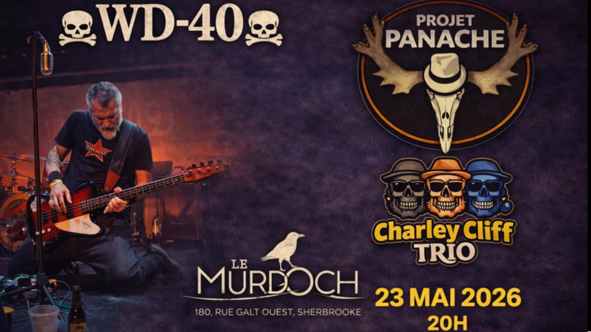 WD40 / Projet Panache / Charley Cliff Trio