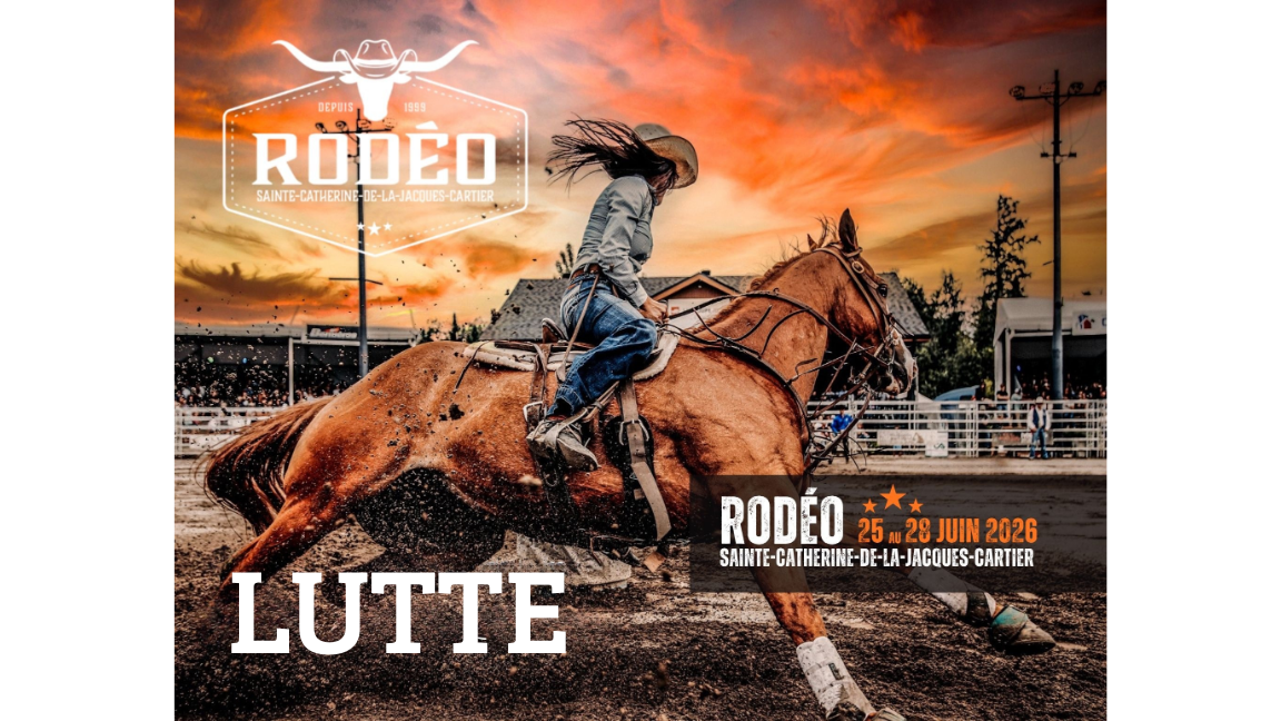 Rodéo Sainte-Catherine-de-la-Jacques-Cartier 2026 - jeudi - Lutte
