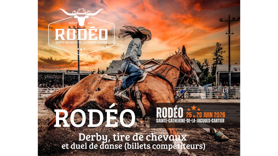Rodéo Sainte-Catherine-de-la-Jacques-Cartier 2026 - samedi - Rodéo