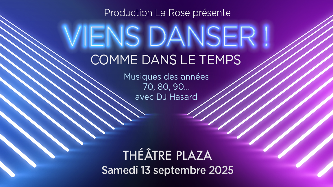 VIENS DANSER ! Musique des années 70,80, 90...