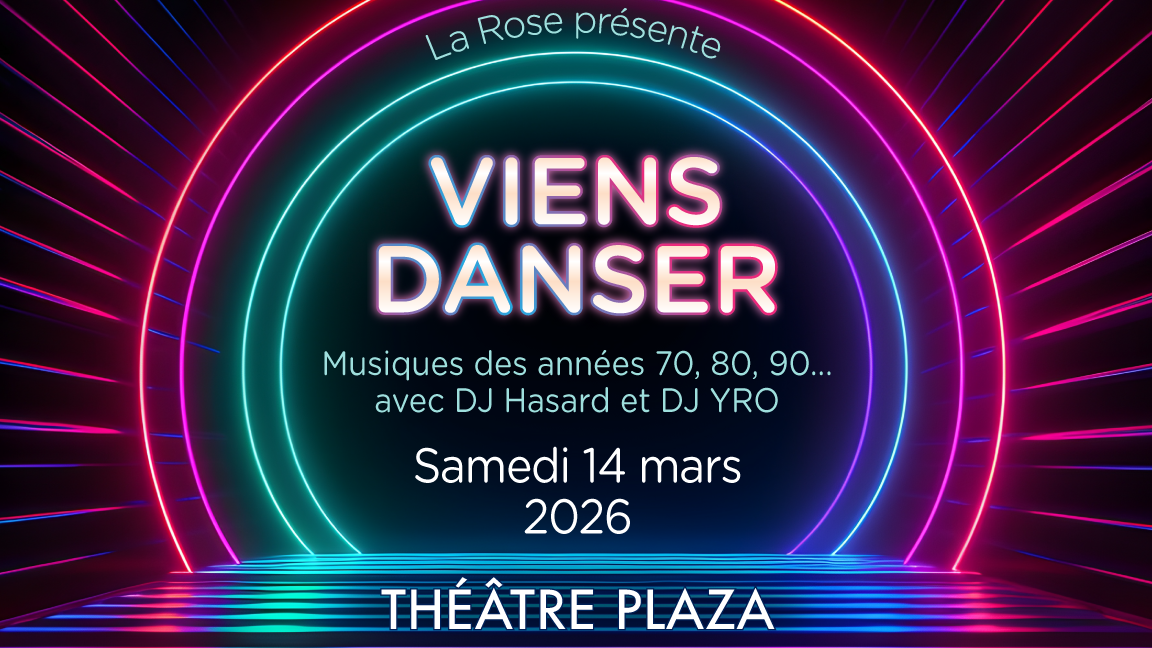 VIENS DANSER ! Musique des années 70,80, 90...