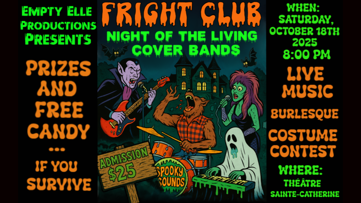 Fright Club : Night of the Living Cover Bands