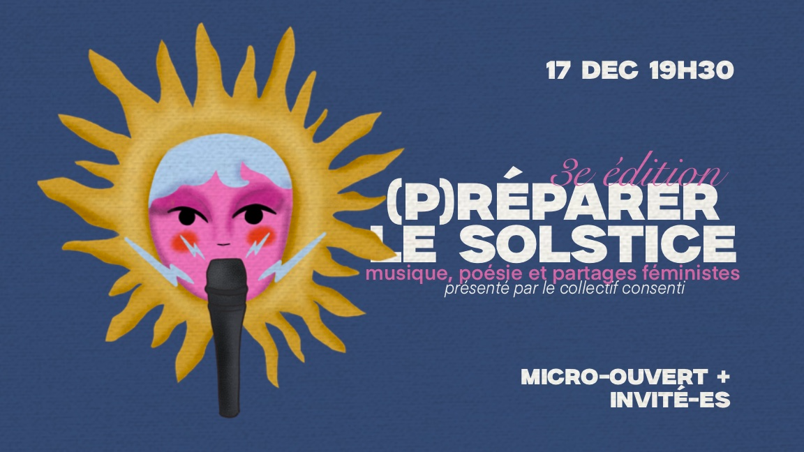 (P)réparer le solstice: soirée féministe de musique et de poésie