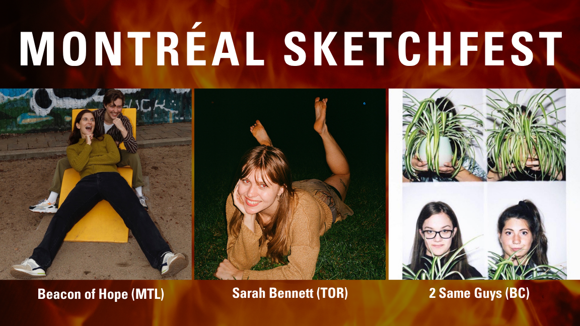 MONTREAL SKETCHFEST WITH BEACON OF HOPE (MONTREAL), 2 SAME GUYS (BC), & SARAH BENNETT (TORONTO)