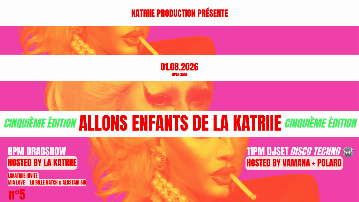 ALLONS ENFANTS DE LA KATRIIE - 5eme EDITION
