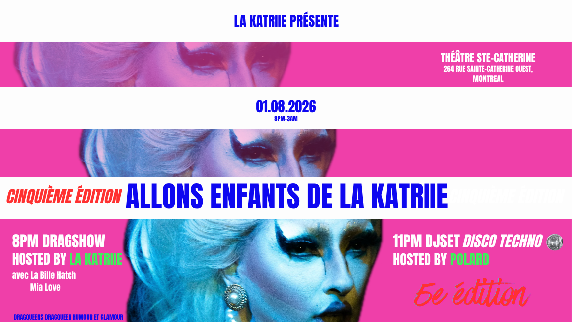 ALLONS ENFANTS DE LA KATRIIE - 5eme EDITION