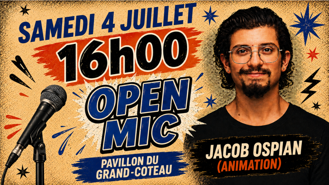 OPEN MIC - Week-End humoristique Mascouche