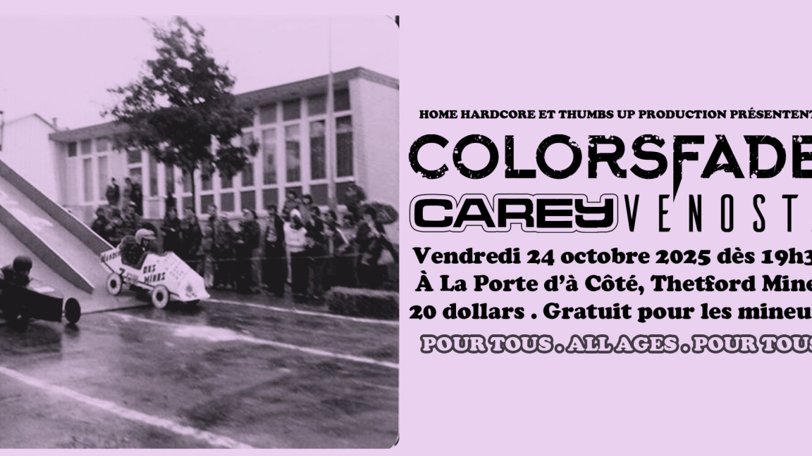 Carey, Colorsfade et Venosta à Thetford!
