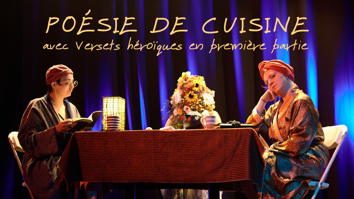 Versets héroïques & Poésie de cuisine