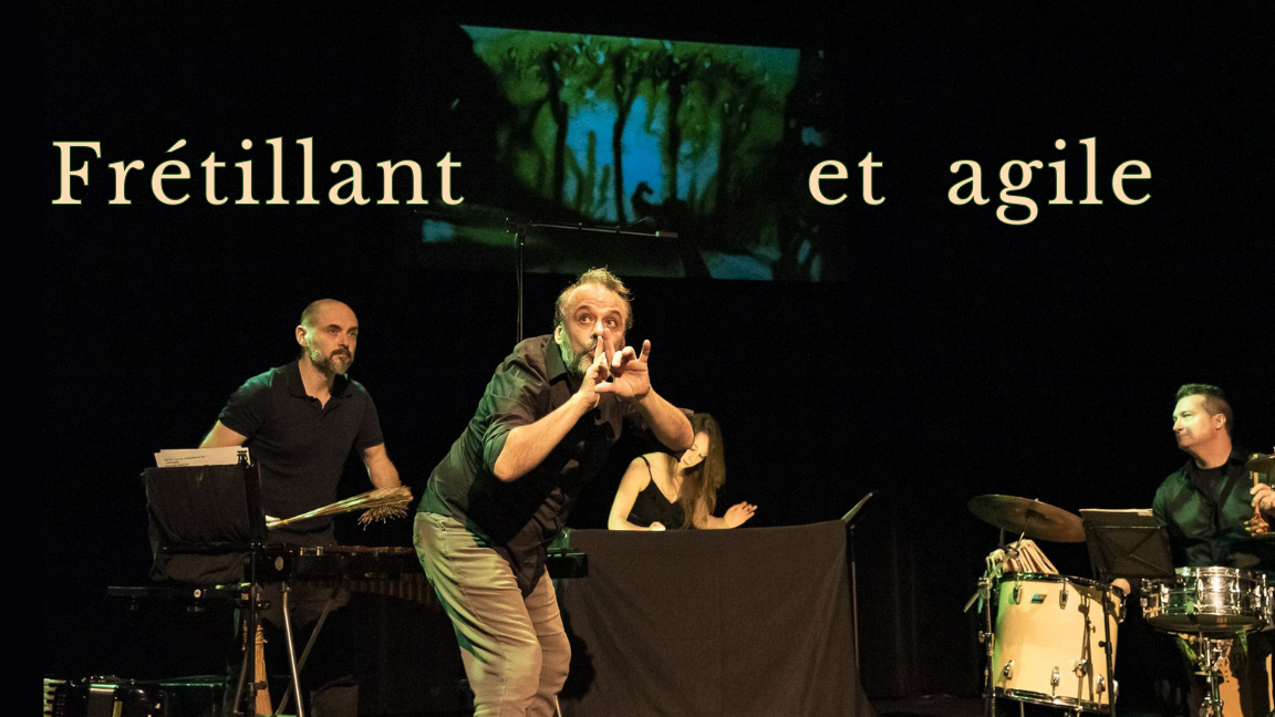 Frétillant et agile