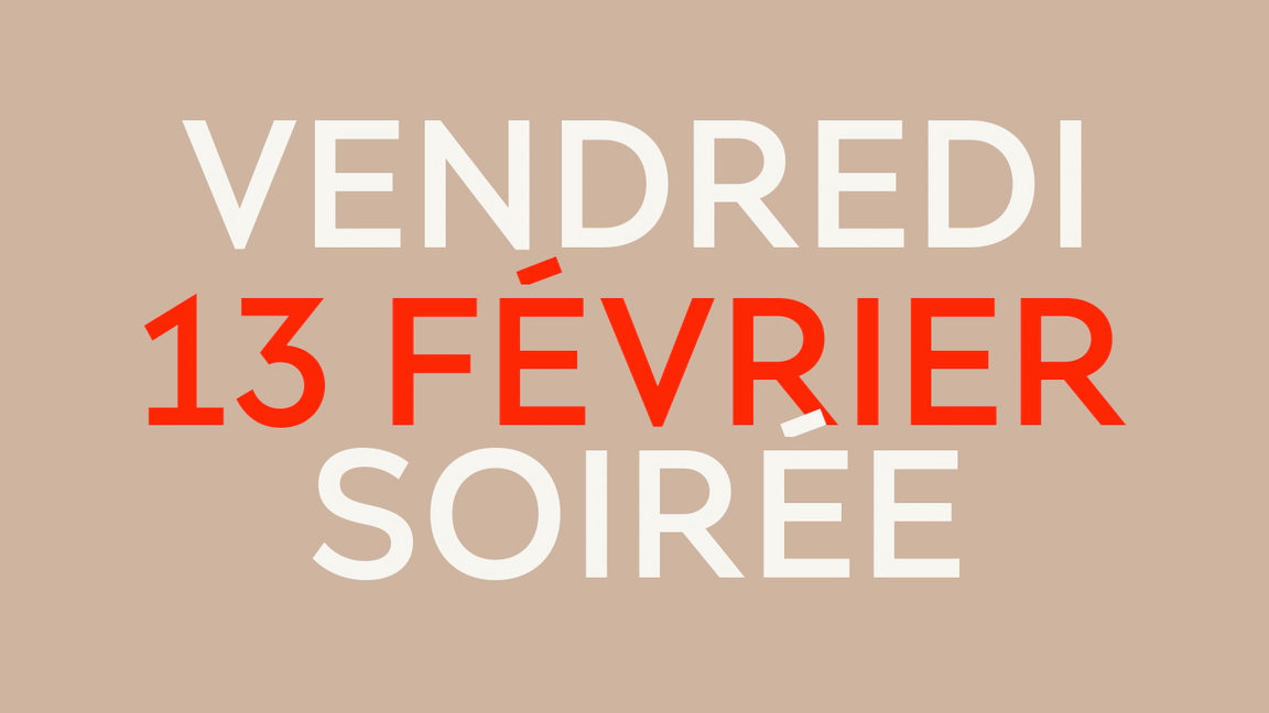 Buvette -soirée- 13 février