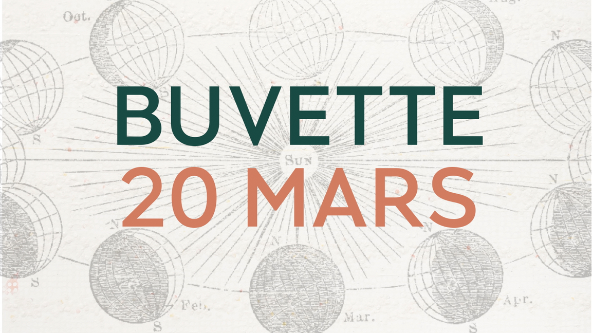 Buvette 20 mars