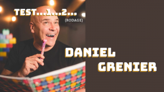 Daniel Grenier en Rodage