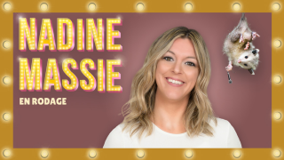 Nadine Massie en rodage