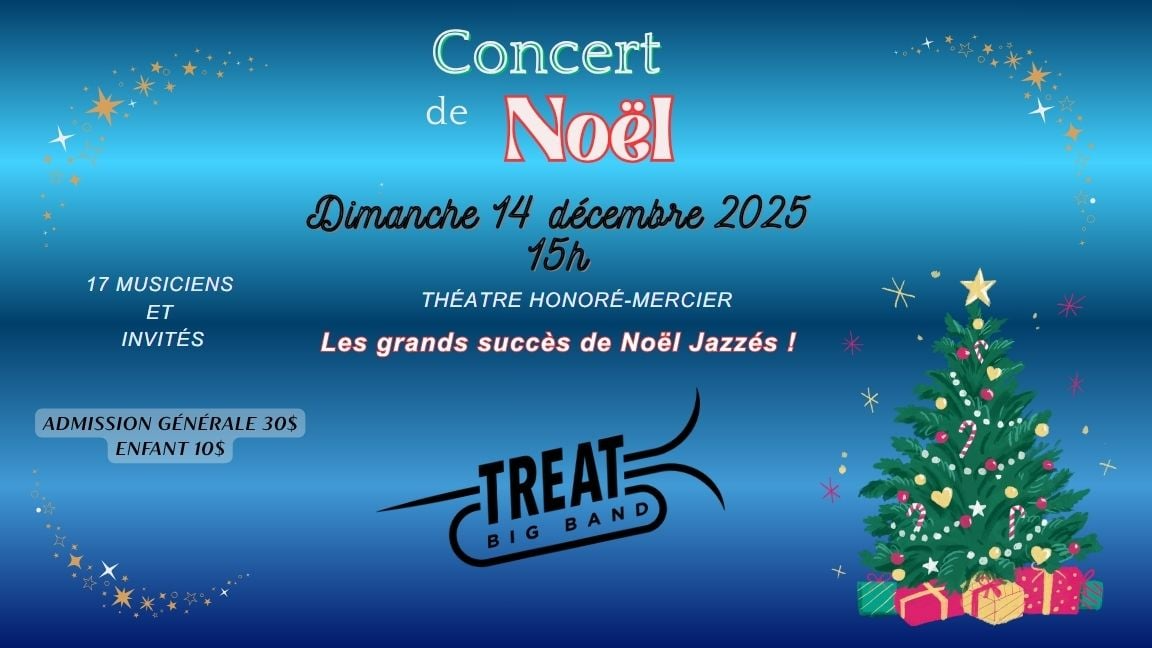 Noël Jazzé avec Treat Big Band !