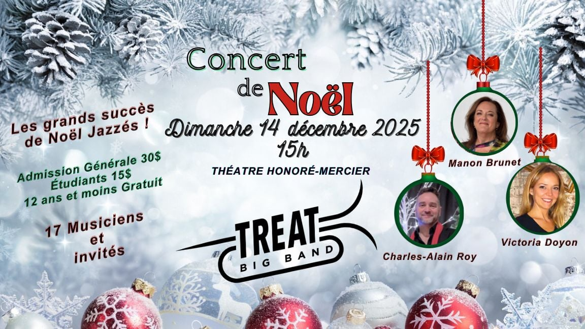 Noël Jazzé avec Treat Big Band !