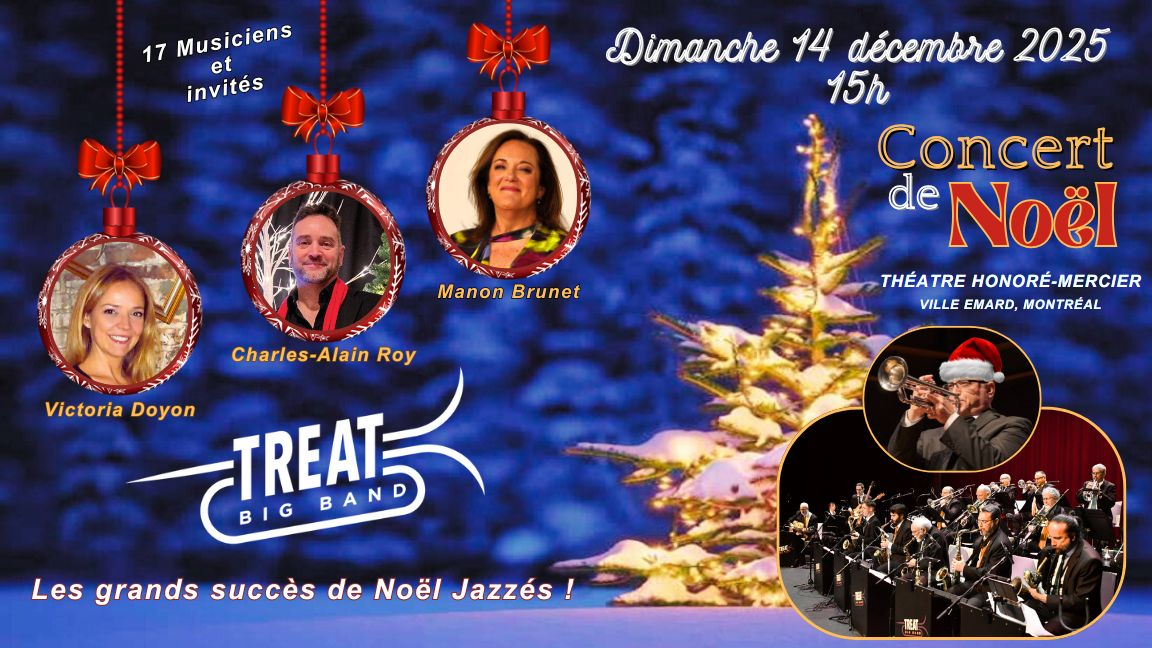 Noël Jazzé avec Treat Big Band !