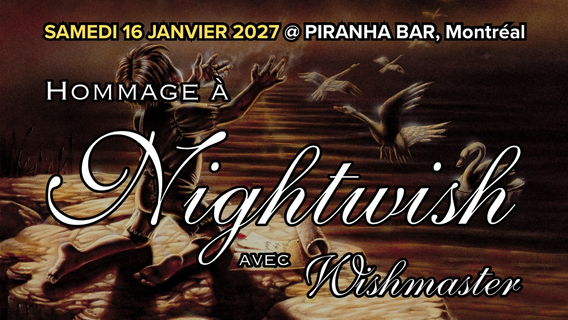 Et maintenant, place à la musique de Nightwish avec Wishmaster