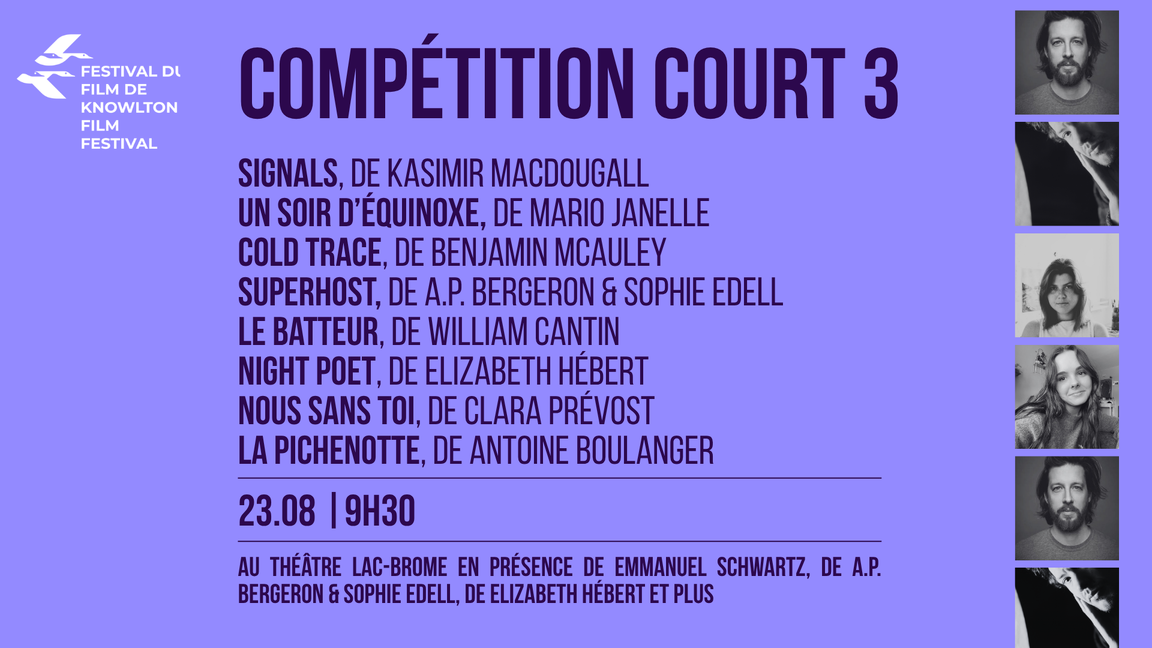 Compétition courts-métrages 3