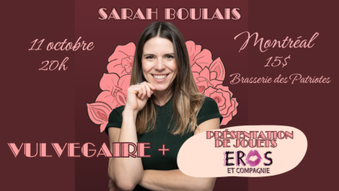 Vulvegaire + Éros et Compagnie – Rire et plaisirs