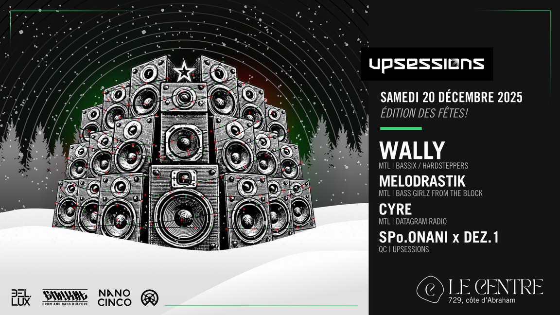 Upsessions 20/12/2025 - Édition des fêtes!