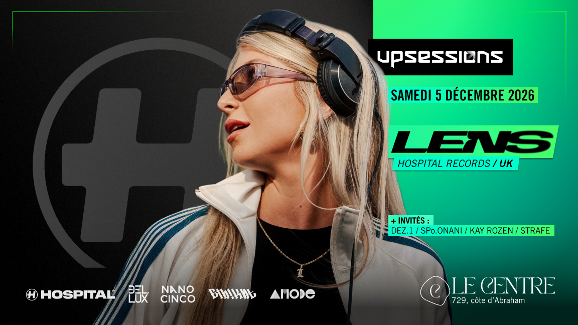 Upsessions | Lens (UK | Hospital Records)