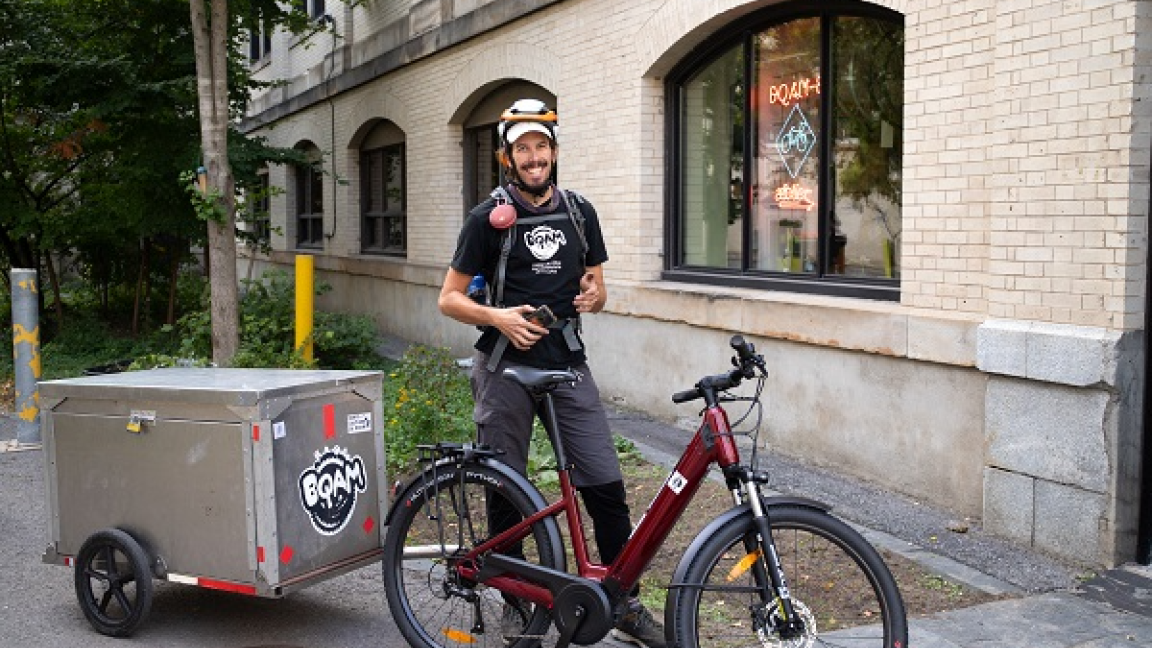 Kiosque de réparation de vélo