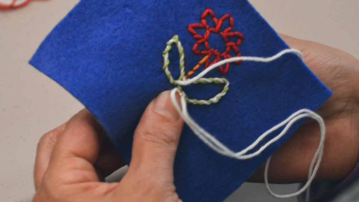 Ralentir ensemble grâce à la broderie