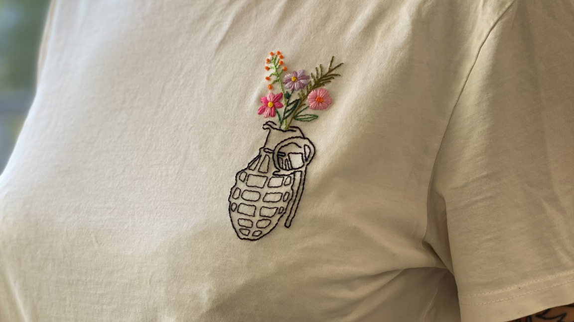 Initiation à la broderie – Personnaliser son t-shirt