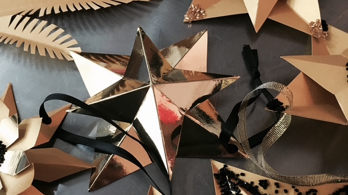 Noël en papier - atelier de création