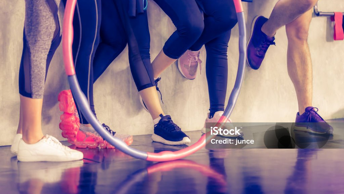 Mise en forme au cerceau