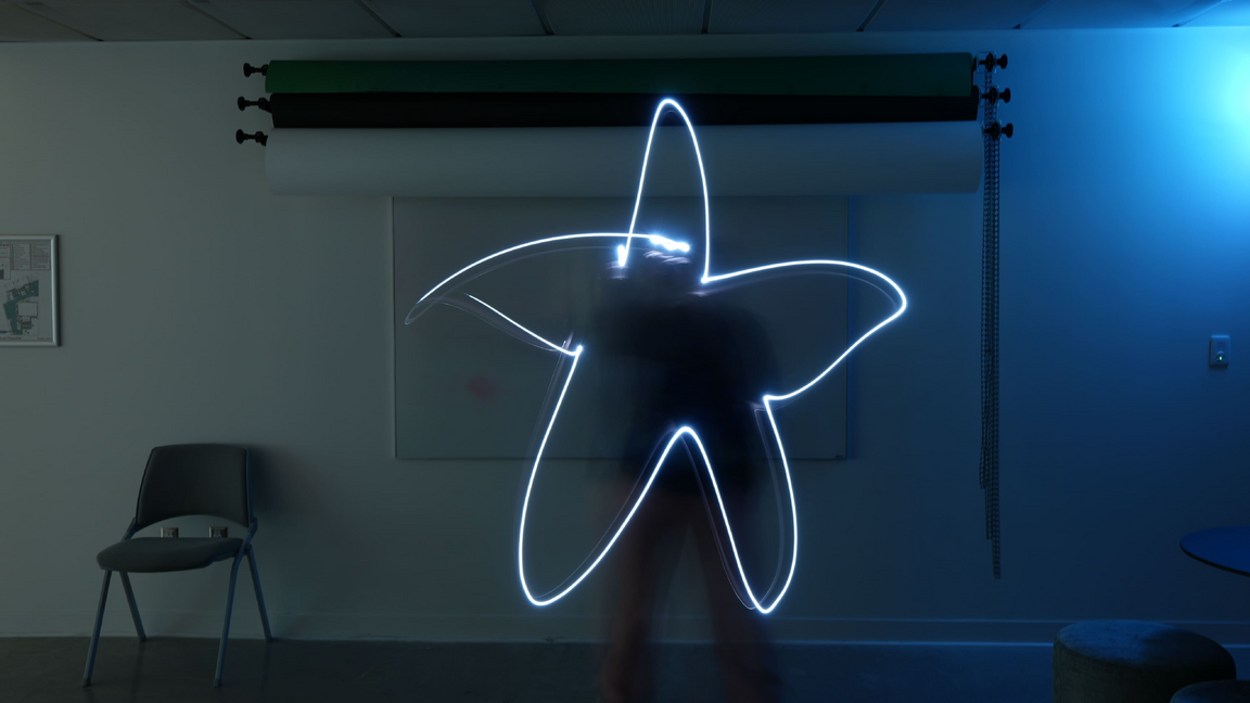 Peinture photographique en lumière