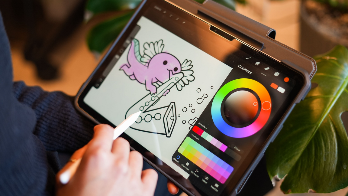 Coloriage du club de lecture sur iPad (6 ans et plus) - INSCRIRE LES ENFANTS UNIQUEMENT