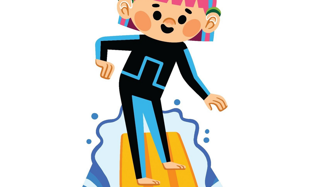Surfer sur une vague (10-12 ans) - INSCRIRE LES ENFANTS UNIQUEMENT