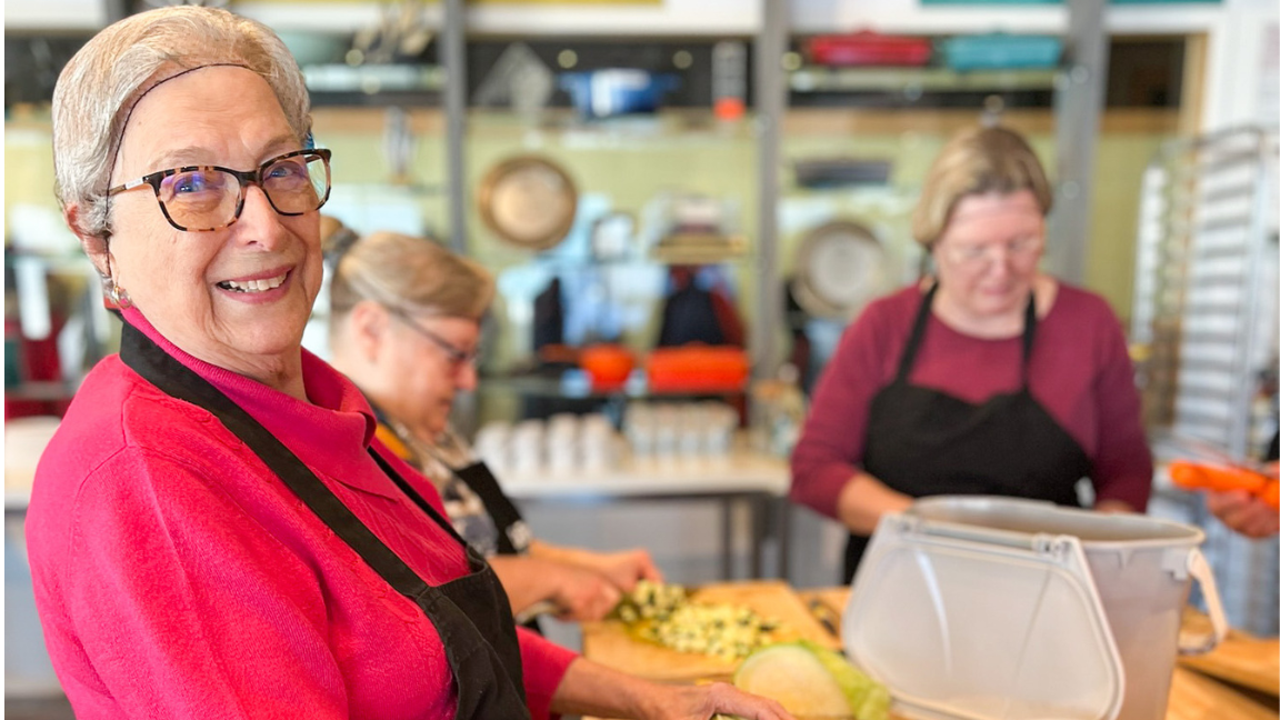 Atelier culinaire – Personnes aînées (55 ans et +) : La cuisine du coeur n’a pas d’âge !