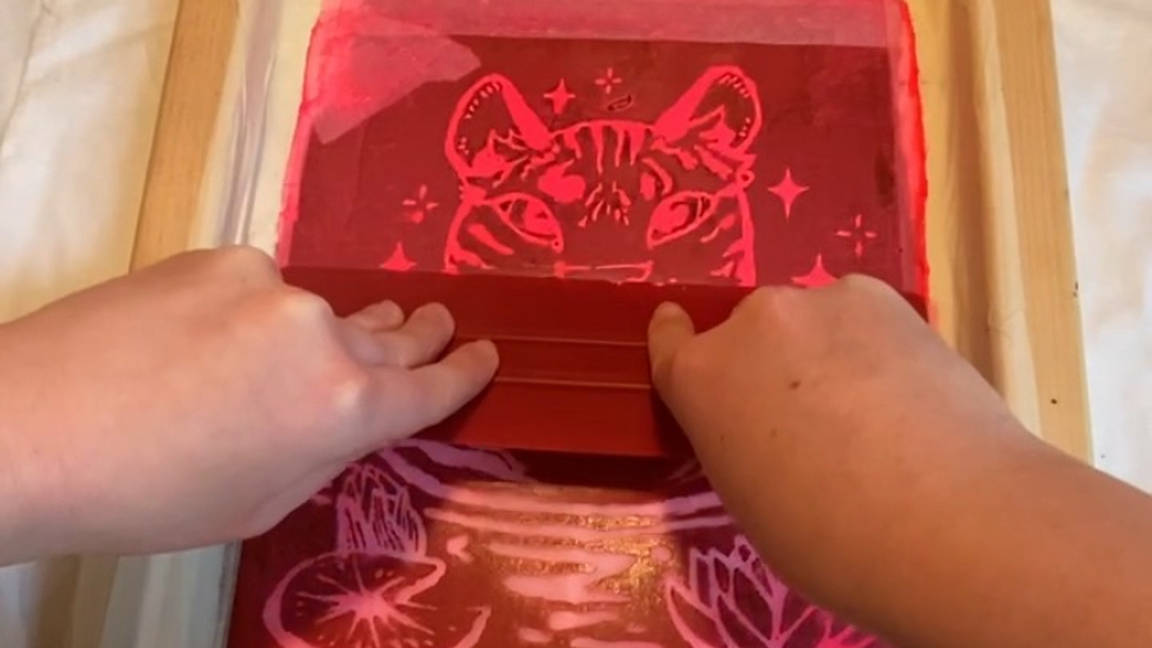 Atelier de sérigraphie