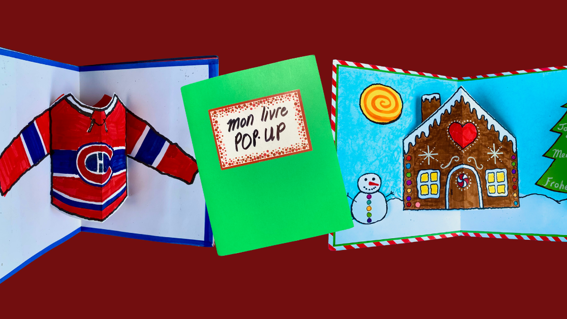 Création d’un livre pop-up - INSCRIRE LES ENFANTS UNIQUEMENT