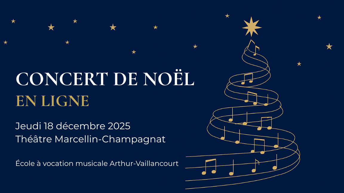 Concert de Noël de l'école Arthur-Vaillancourt 2025